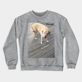 Sneezy Dog Crewneck Sweatshirt